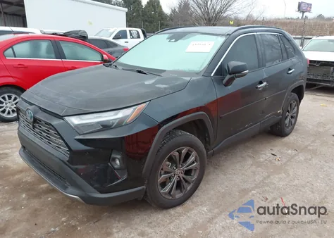 2022 Toyota Rav4 Hybrid Limited from USA, damaged, VIN 4T3D6RFV9NU067433